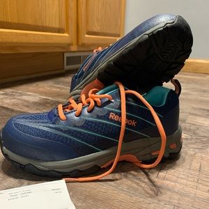 Reebok steel-toe work shoes. Brand new